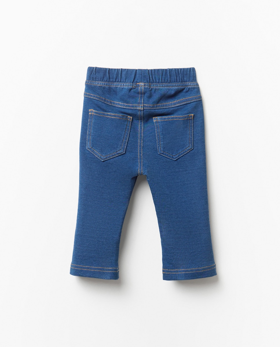 Jeggings Terry Sfera Azul-médio-5