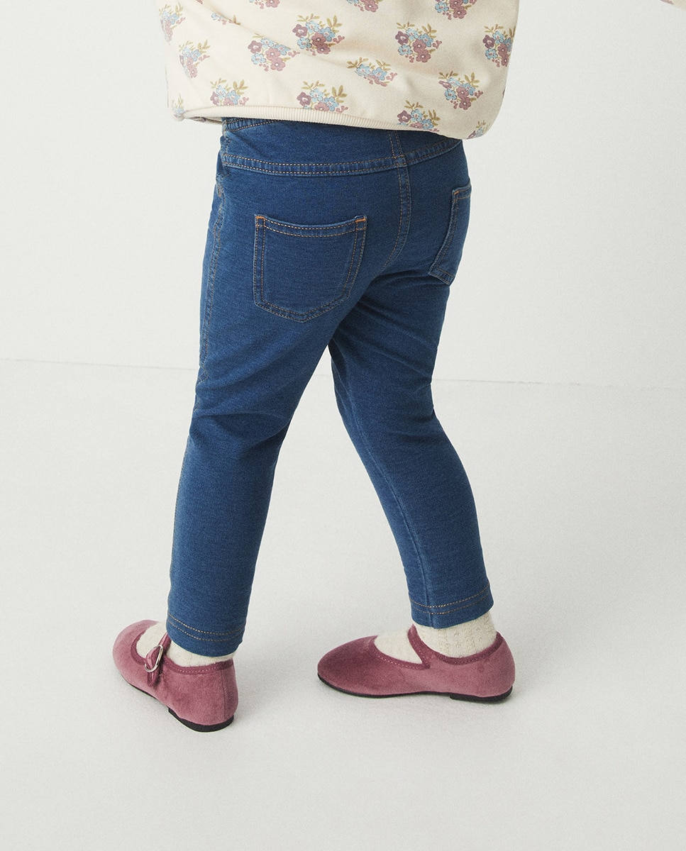 Legging terry denim - Sfera - Azul pálido Azul pálido-2