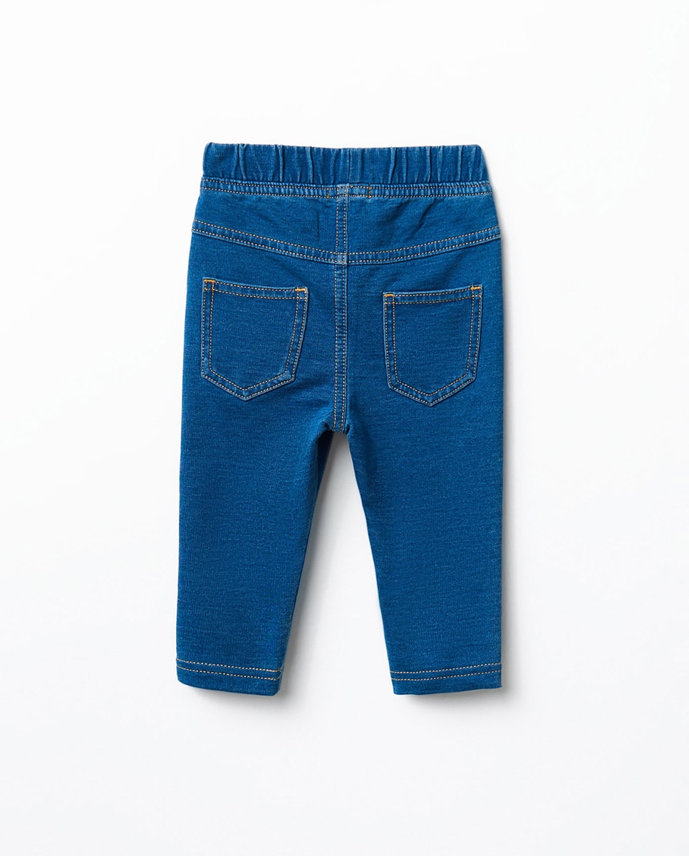 Jeggings Terry Sfera Azul pálido-3