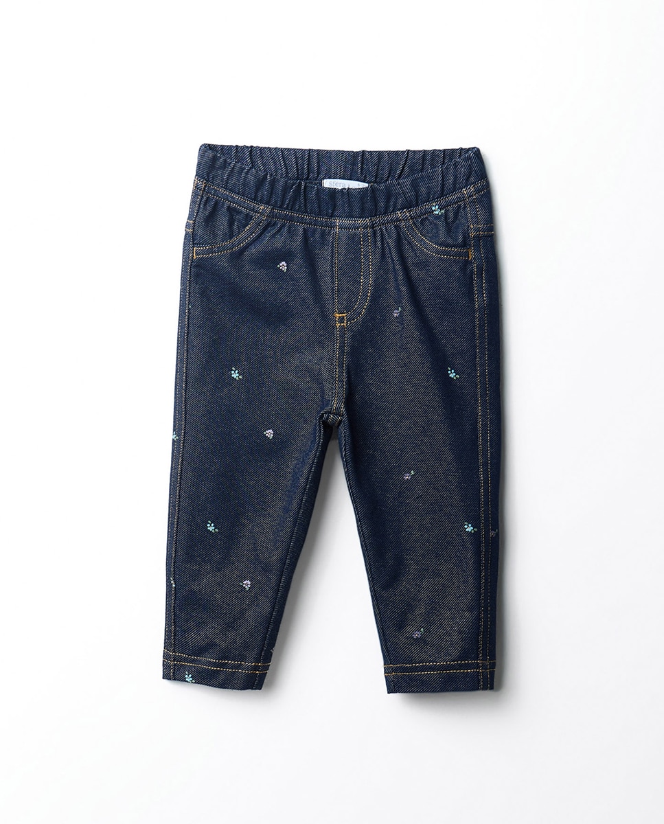Imagem 0 de Jeggings de Malha com Estampado