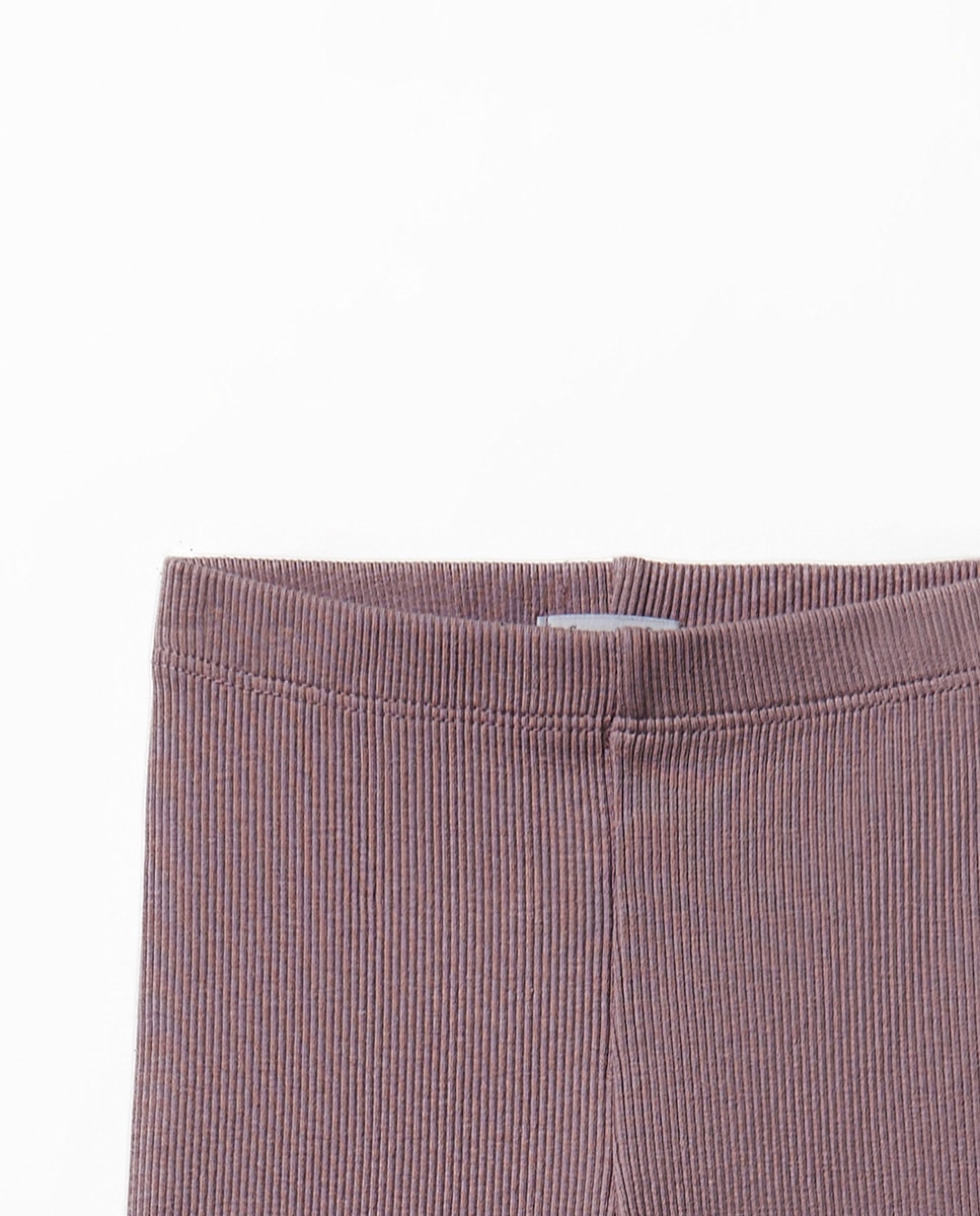 Leggings básicas Sfera Ameixa-2