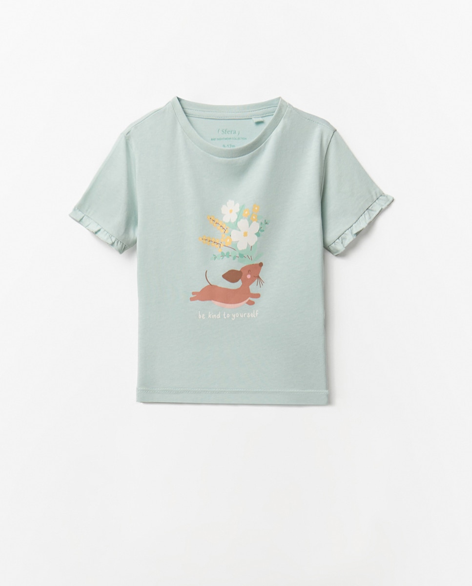 Pijama Cãozinho Verde-2