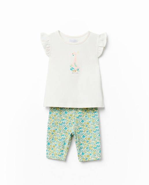 Imagen 0 de Conjunto legging flor