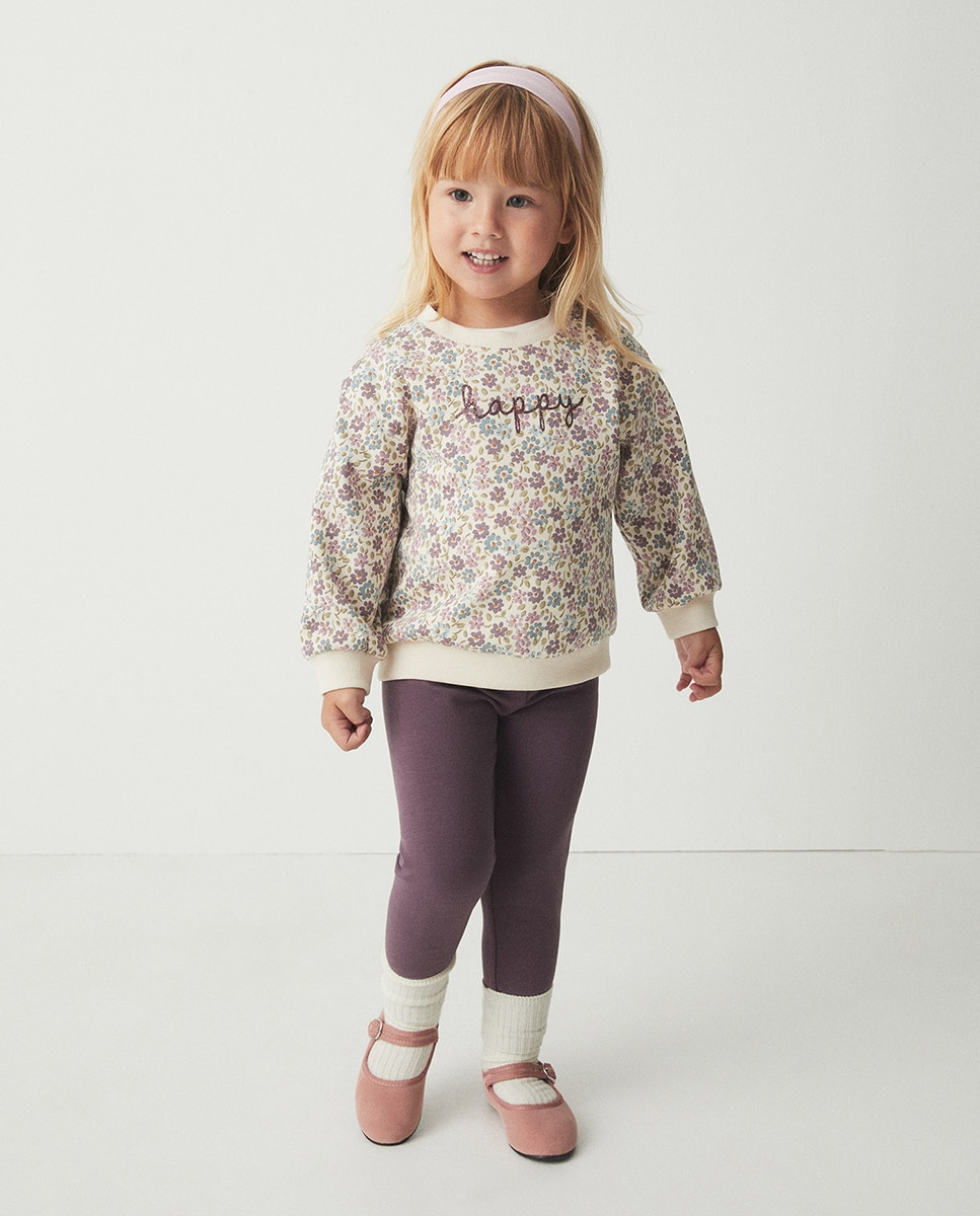 Imagen 0 de Conjunto basic print flor