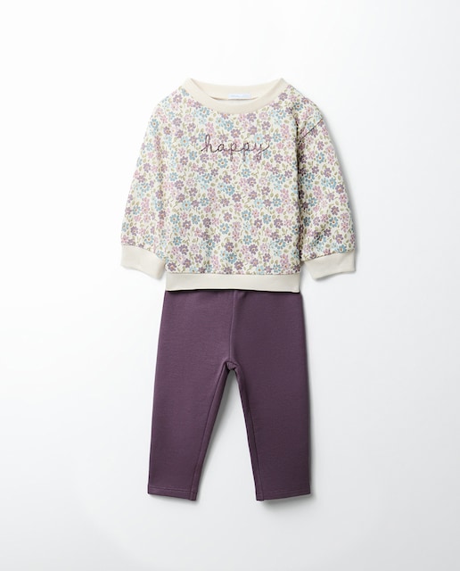 Imagen 0 de Conjunto basic print flor