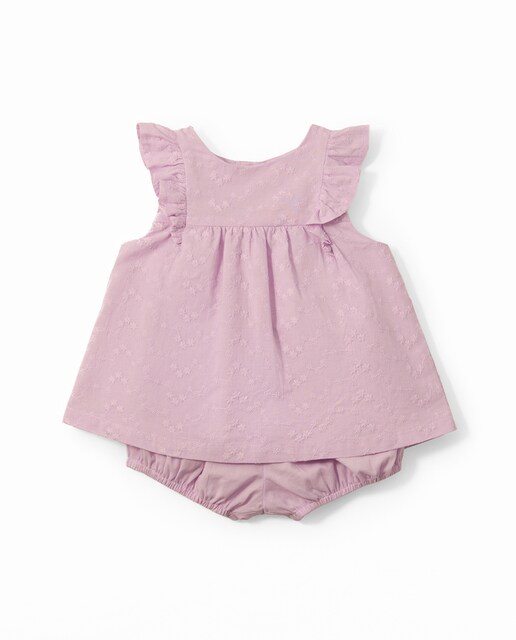 Imagen 0 de Blusa conjunto bordada