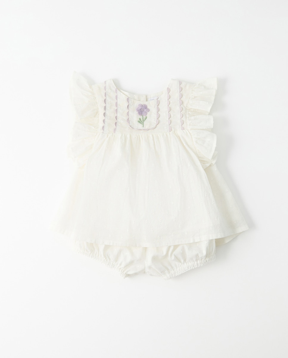 Blusa de Conjunto Sfera Branco-4