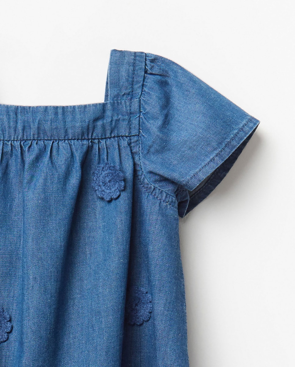 Vestido Light Denim Azul-6