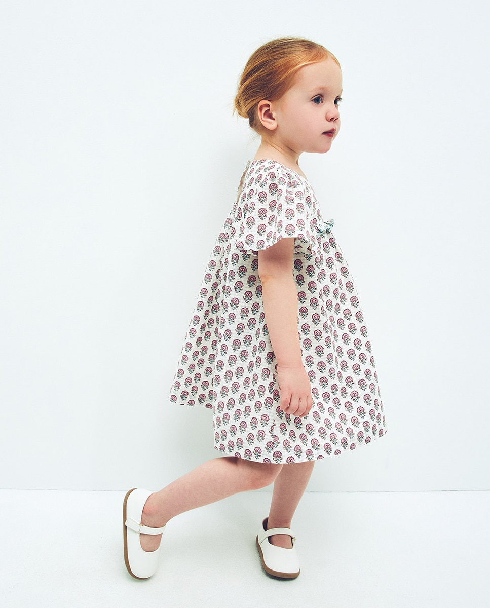 Vestido estampado Sfera Lilás-2