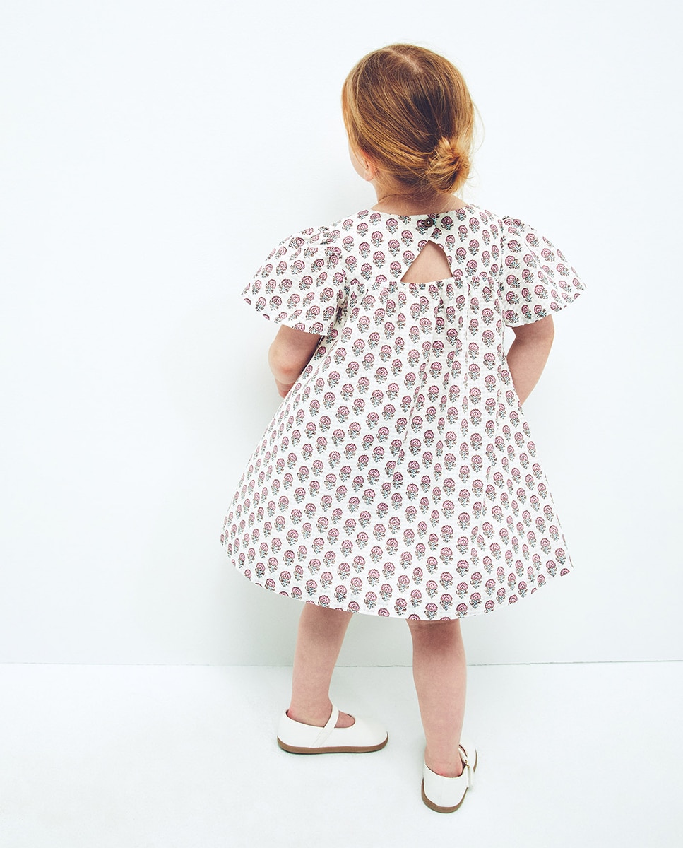 Vestido estampado Sfera Lilás-3