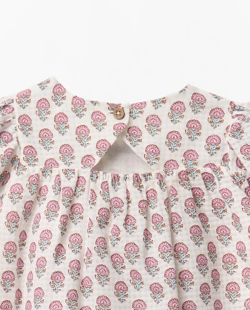 Vestido estampado Sfera Lilás-6