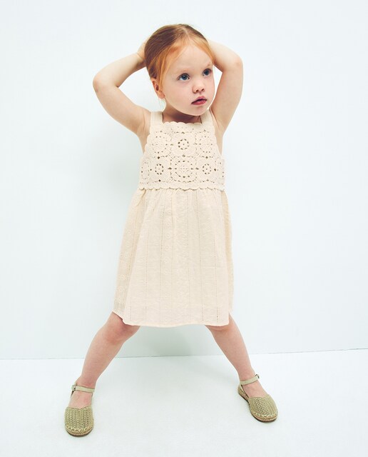 Imagen 0 de Vestido mixto crochet