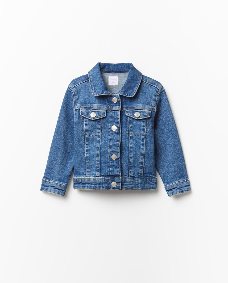 Blusão de Ganga Azul-médio-1