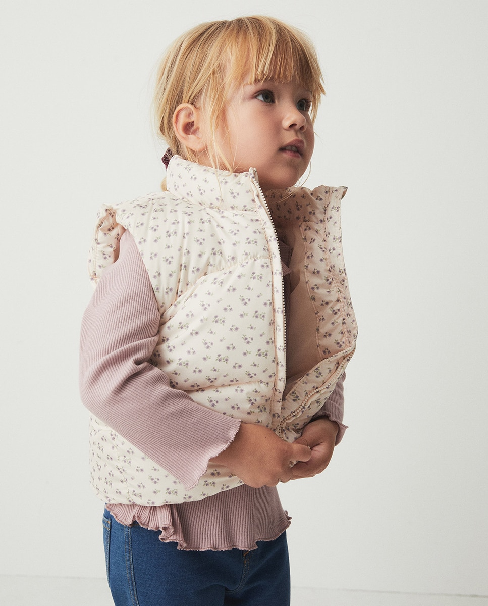 Chaleco basic print - Sfera - 120 Crudo 120 Crudo-2