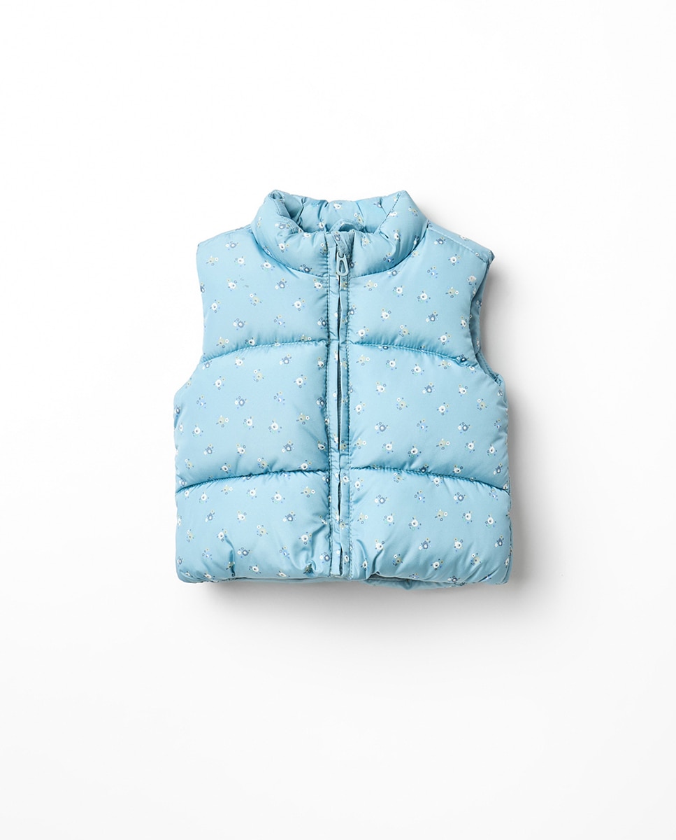 Chaleco basic print - Sfera - 410 Azul claro 410 Azul claro-3