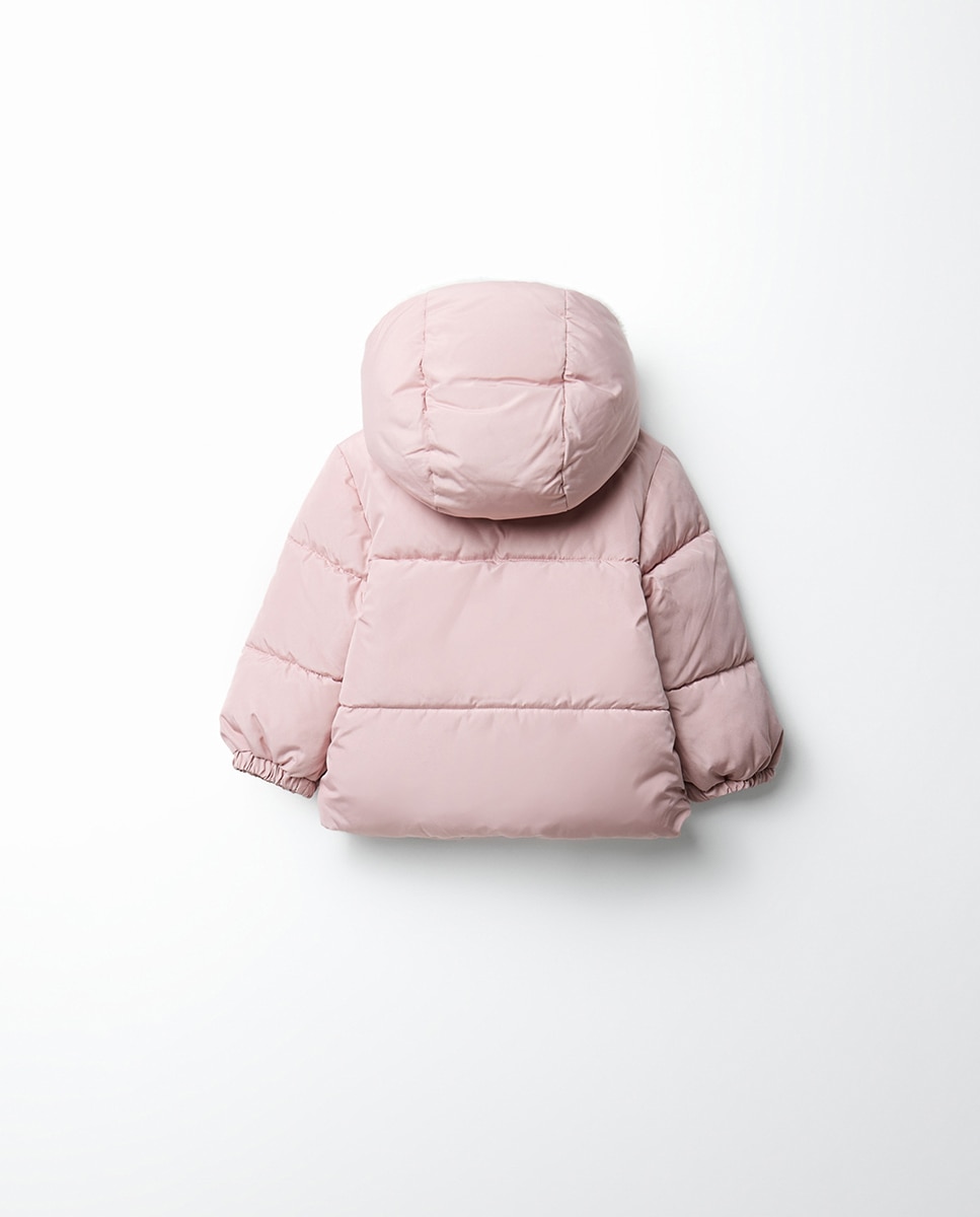 Sobretudo Clássico com Bolsos Sfera 200 Rosa-4
