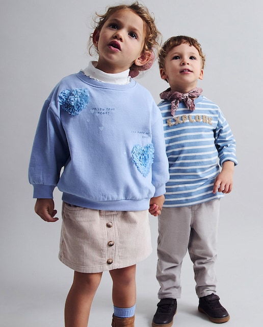 Imagen 0 de Sudadera corazones lechuga