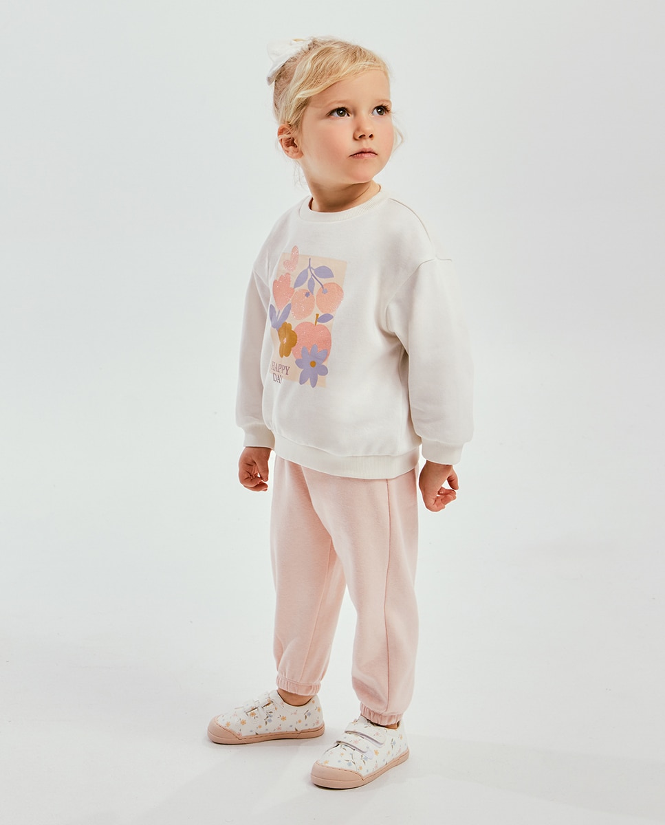 Sweatshirt com Estampado Cru-3