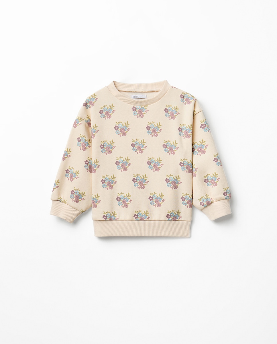 Imagem 0 de Sweatshirt Básica com Estampado