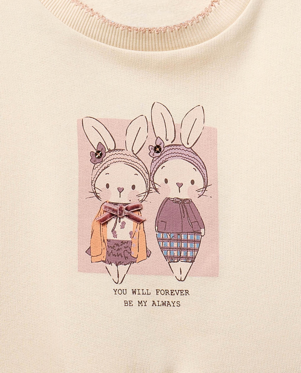 Sweatshirt Amigas 120 Cru-2