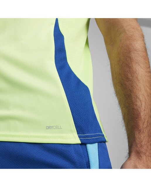 T-shirt Individual Padel Amarelo / Azul-3
