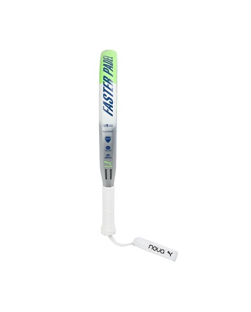 Raquete de Pádel Nova Padel Elite HYB Cinzento / Azul-2