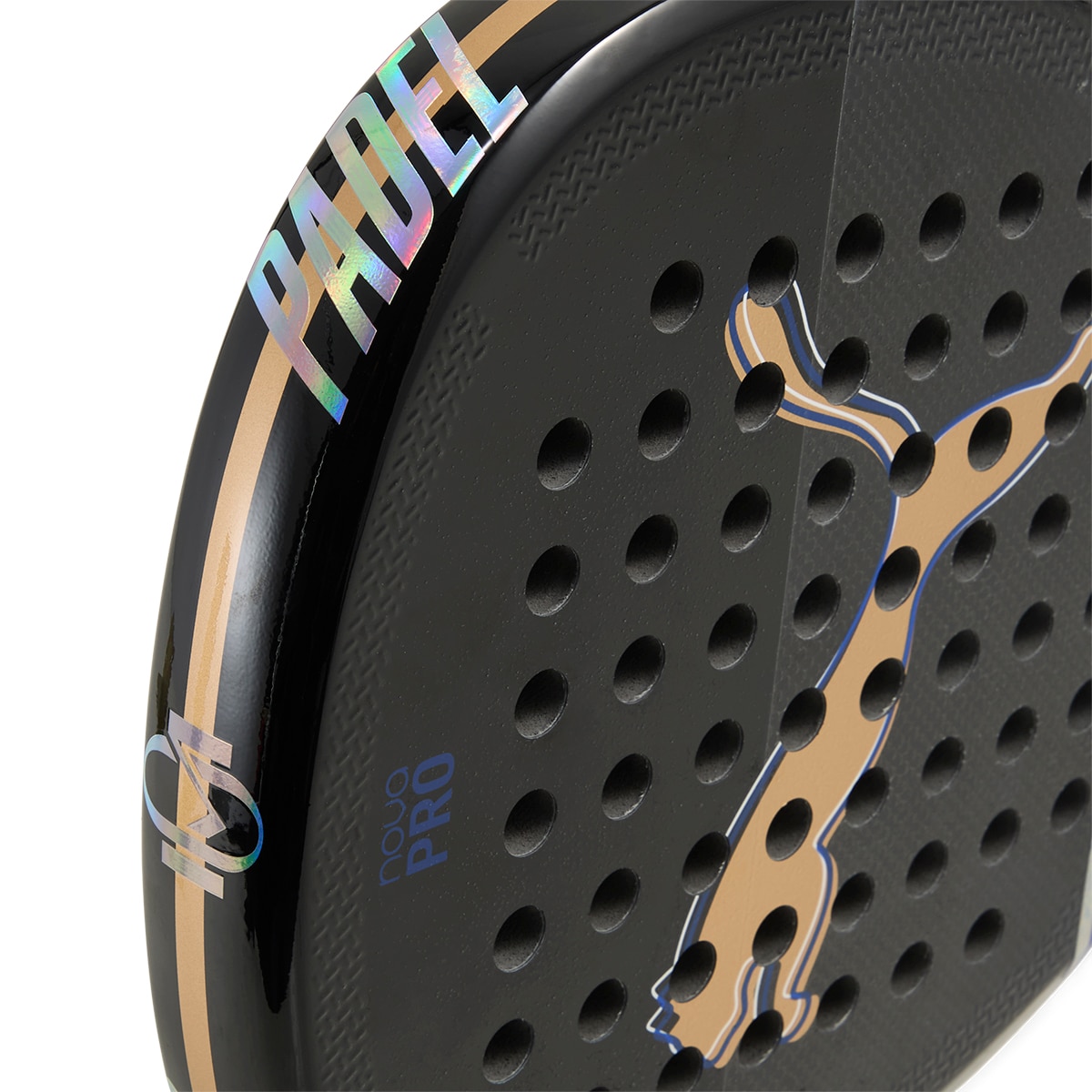 Raquete de Padel Momo Réplica 2025 Preto-3