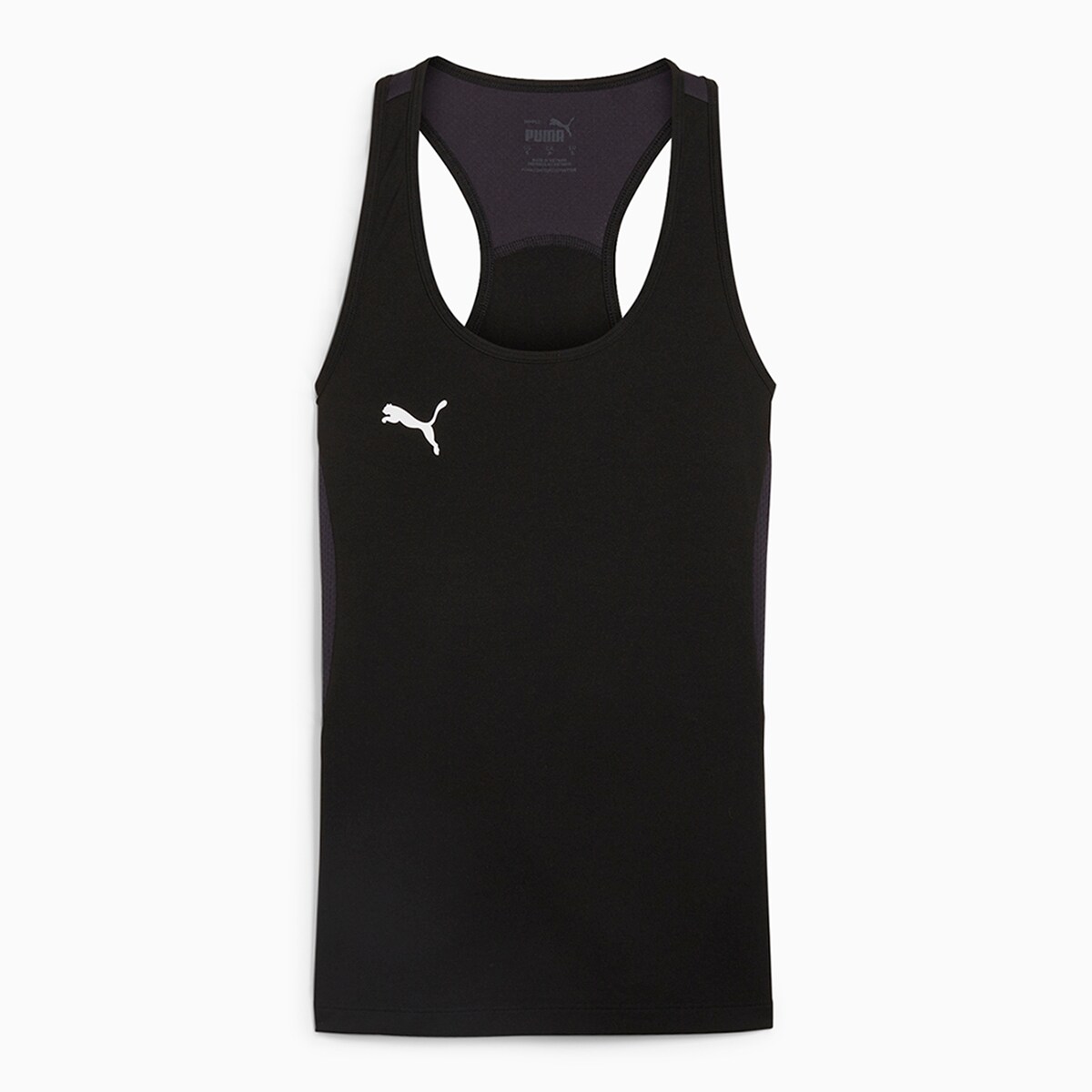 Padel Spain Camiseta Puma Negra Mujer Camiseta Sin Mangas De Mujer