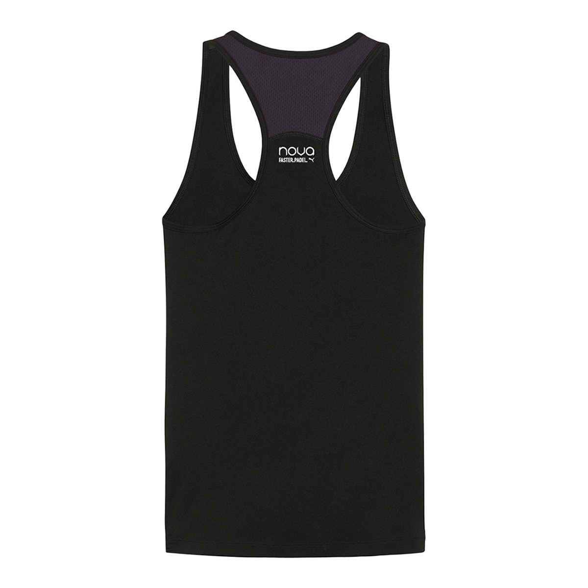 T-shirt sem Mangas Individual Padel Tank Top Preto-2