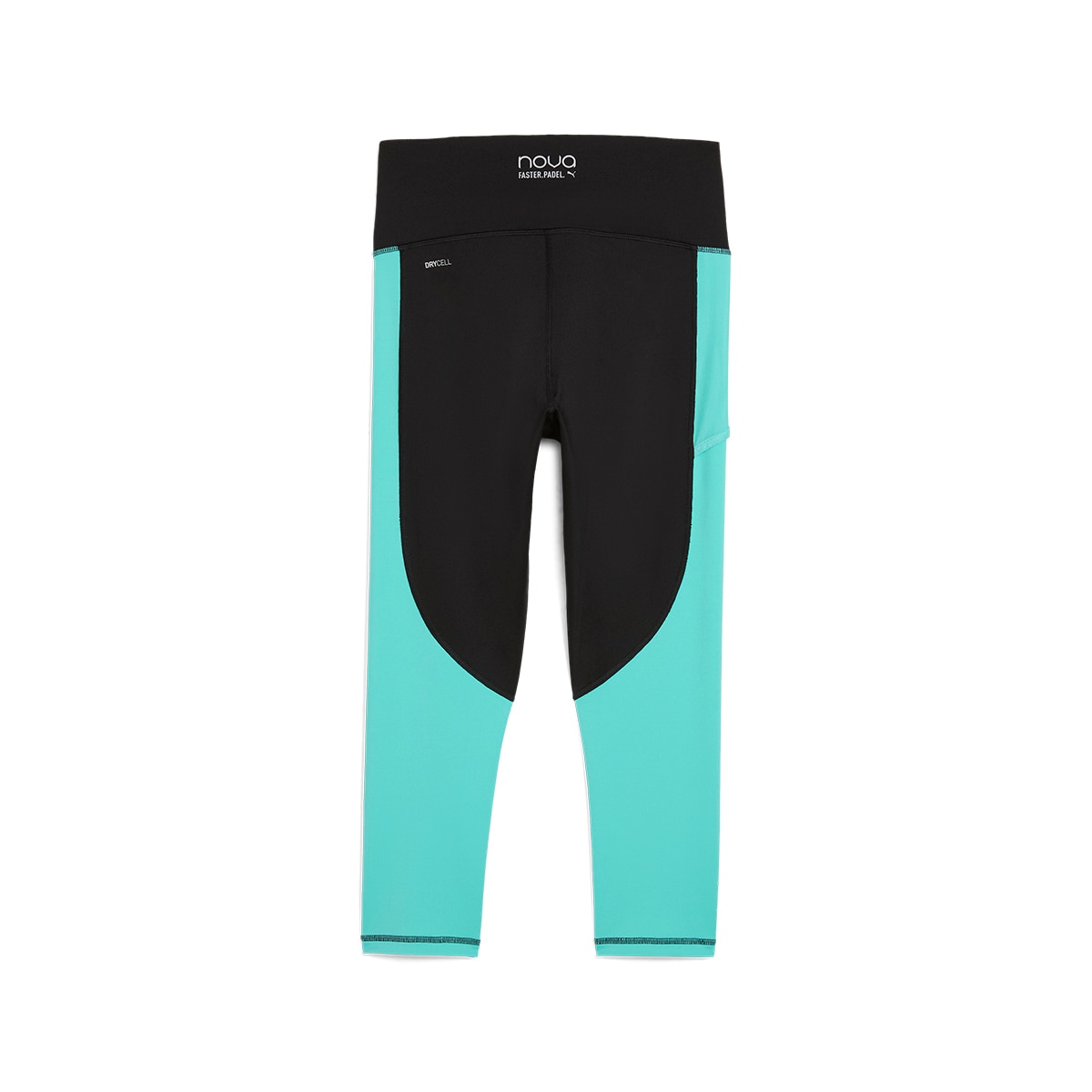 Calças de Padel Individual Padel 3/4 Tights Preto-7