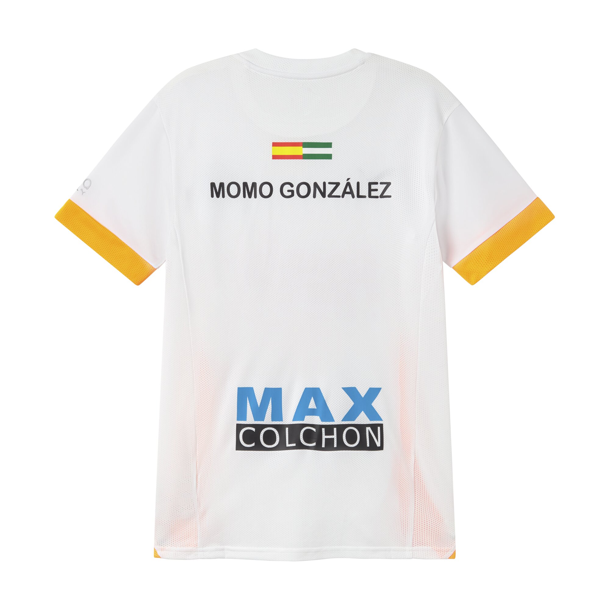 T-shirt de Padel Momo González Jersey Replica Branco-2