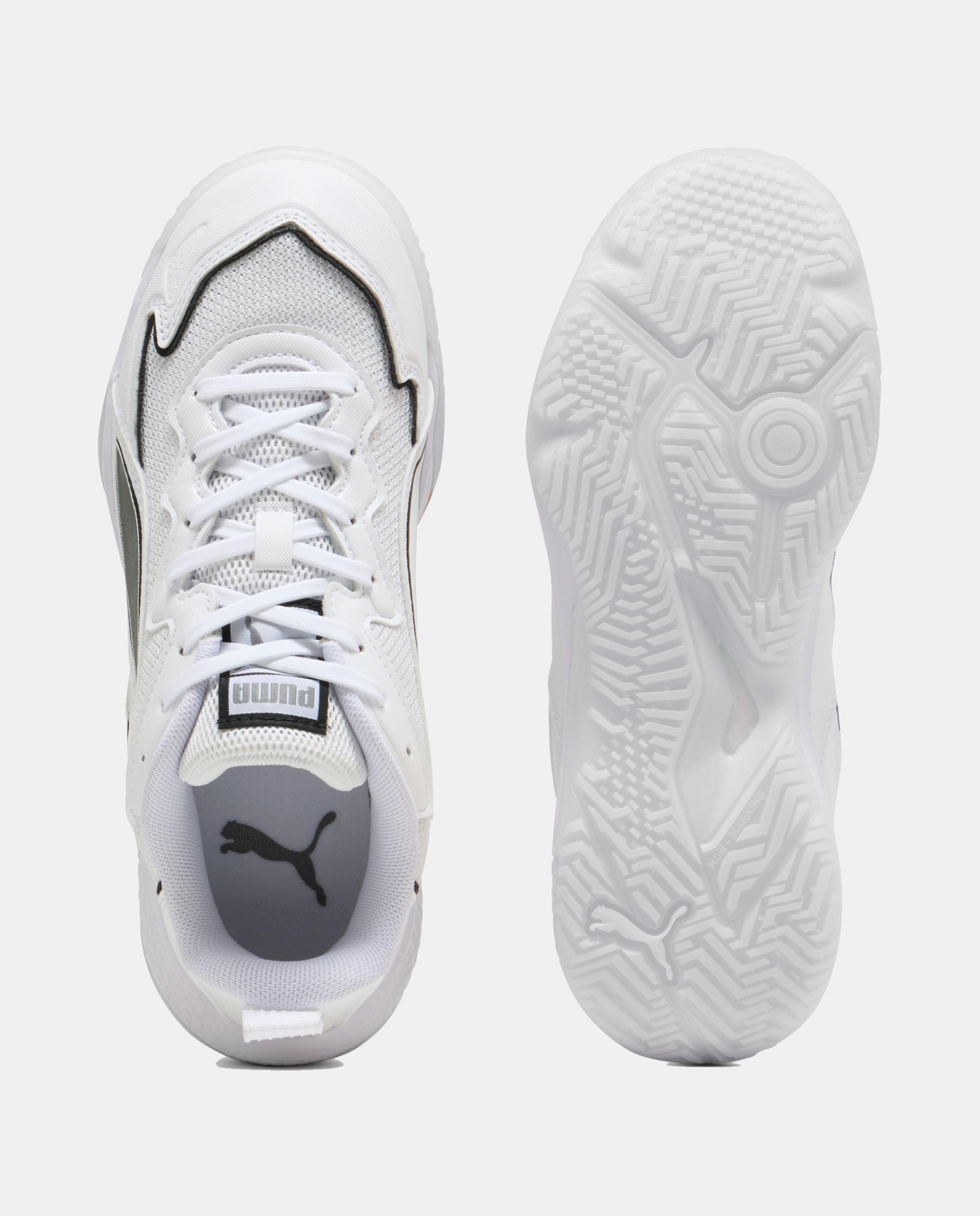Sapatilhas de Padel Criança Solarflash 4 Jr Puma Branco-3