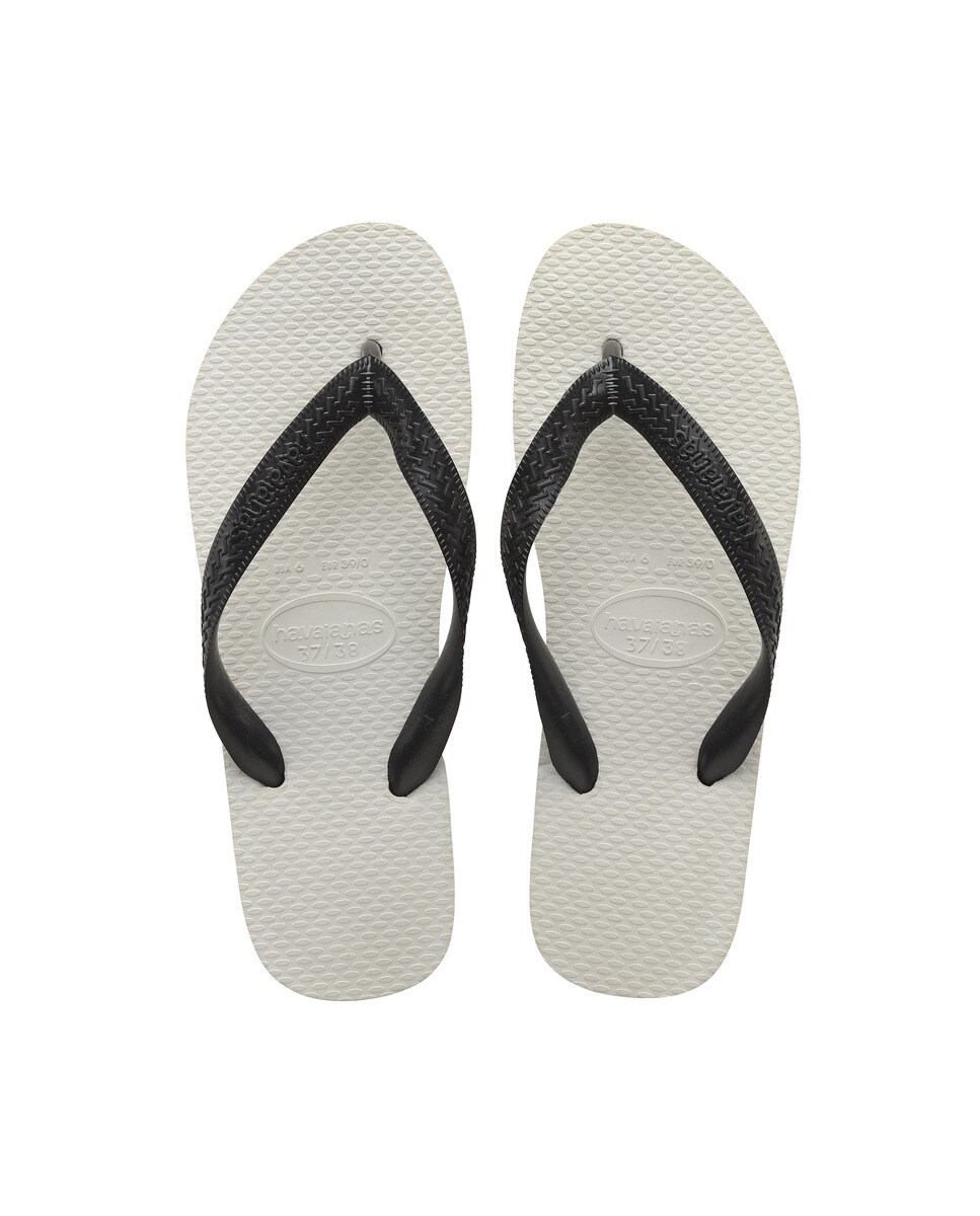 Chinelos unissexo Traditional Branco / Preto-2