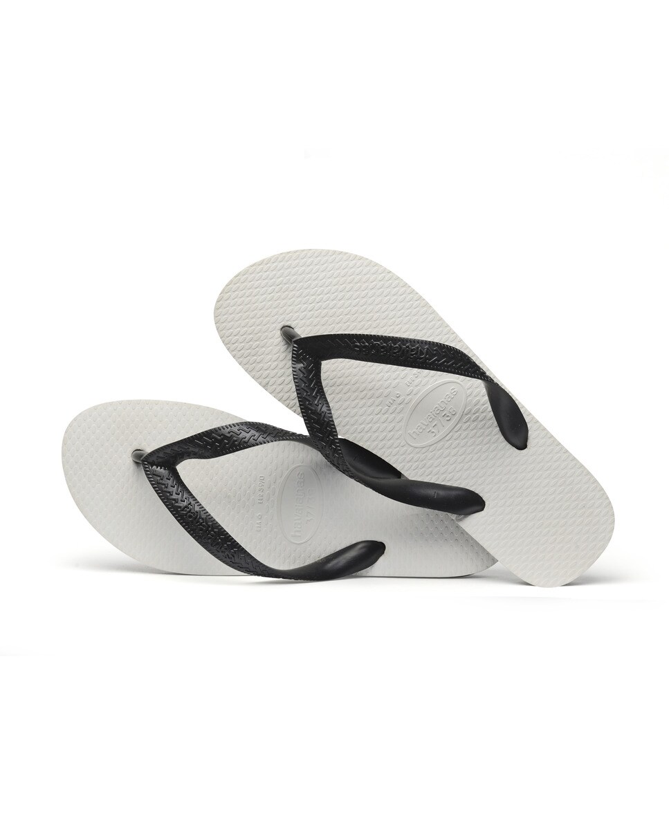 Chinelos unissexo Traditional Branco / Preto-4