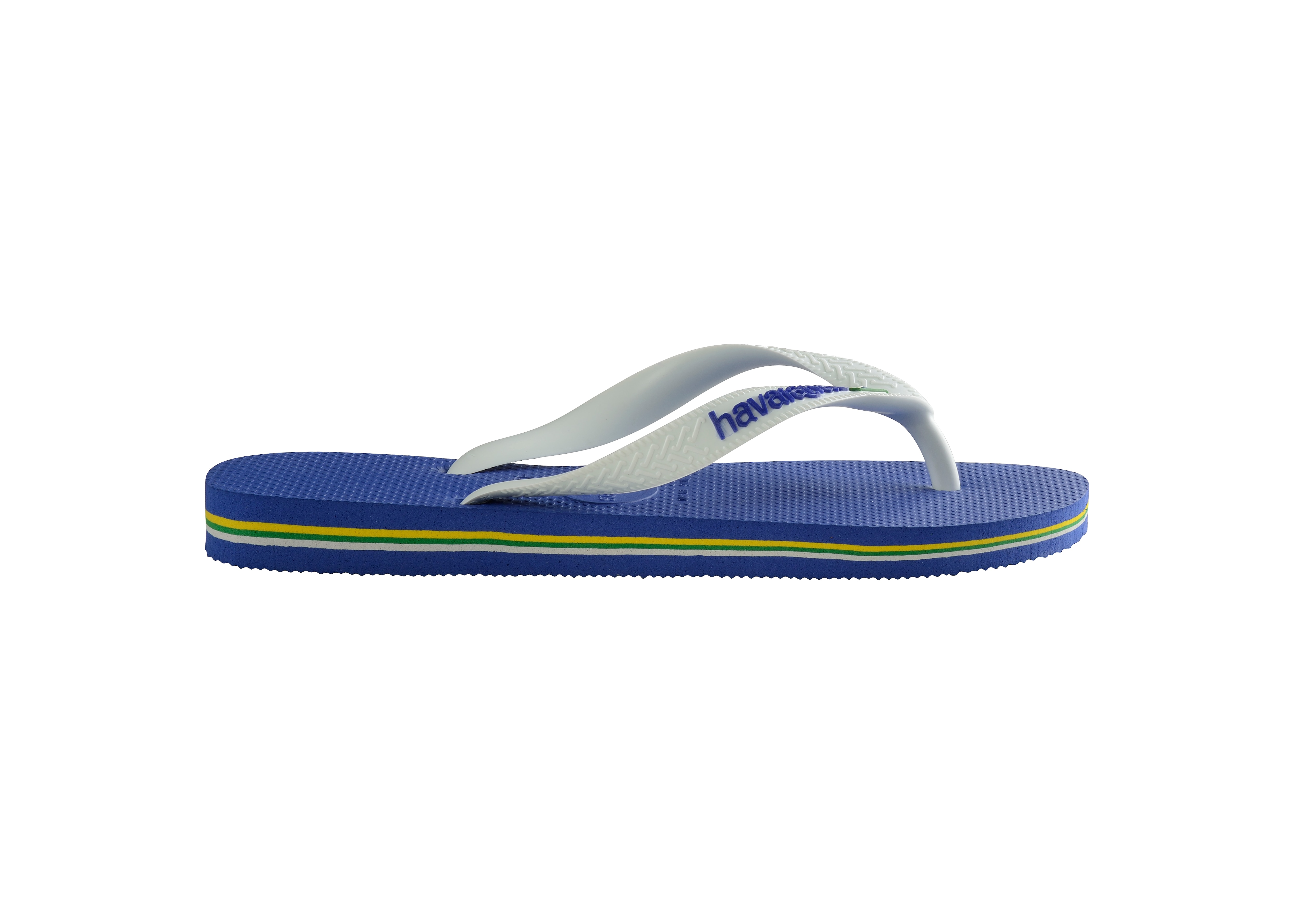 Chinelos de dedo de criança Brasil Logo Havaianas Azul / Branco-3