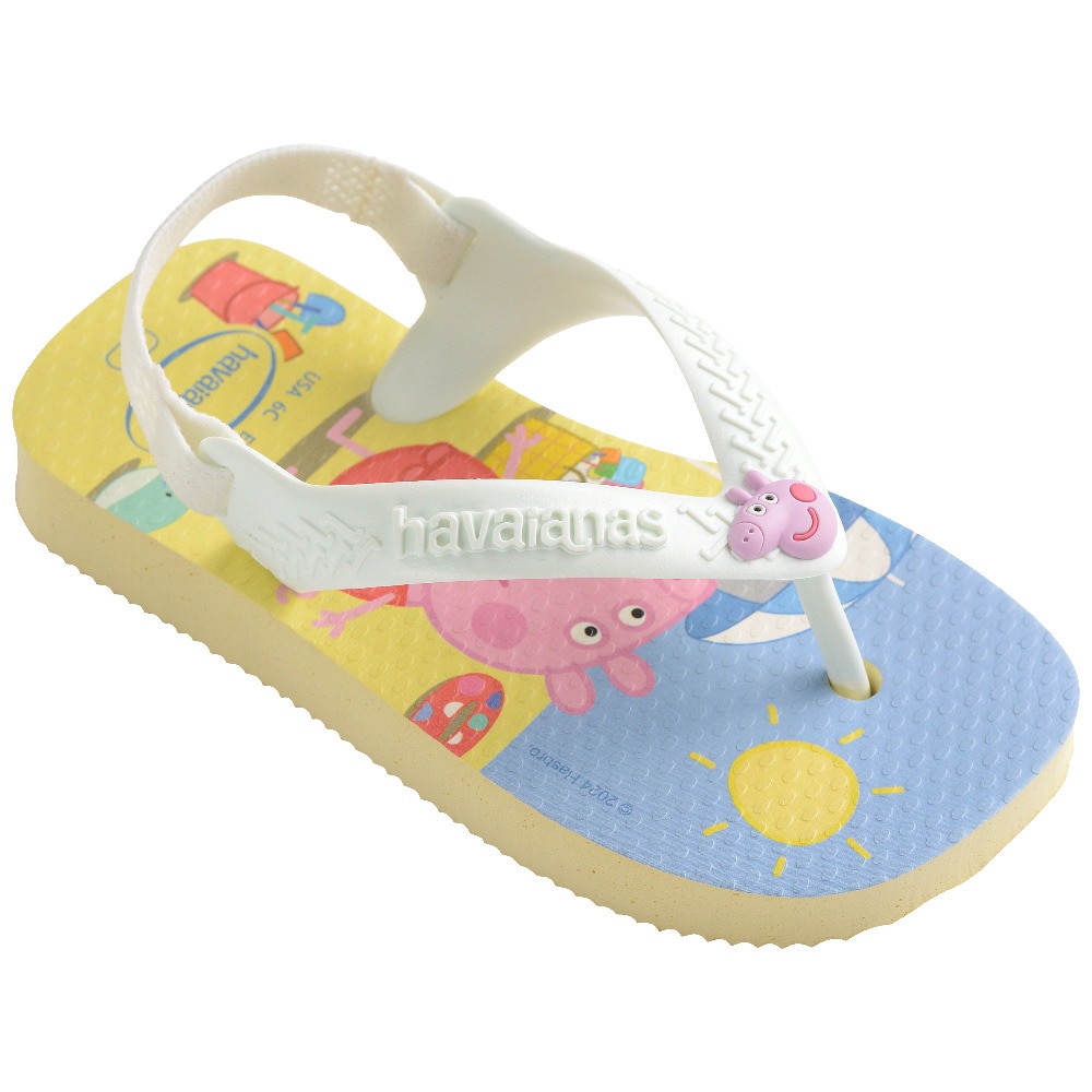 Chinelos de Bebé Hav. Baby Peppa Pig Buttercream 256 Multicolor-3