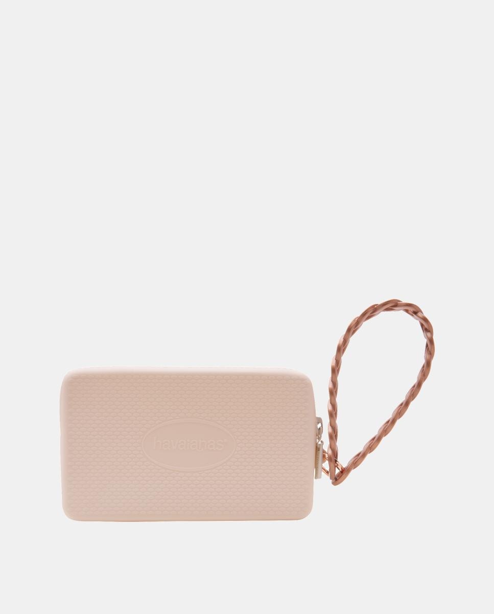 Bolsa de mão unissex Havaianas Bege-2