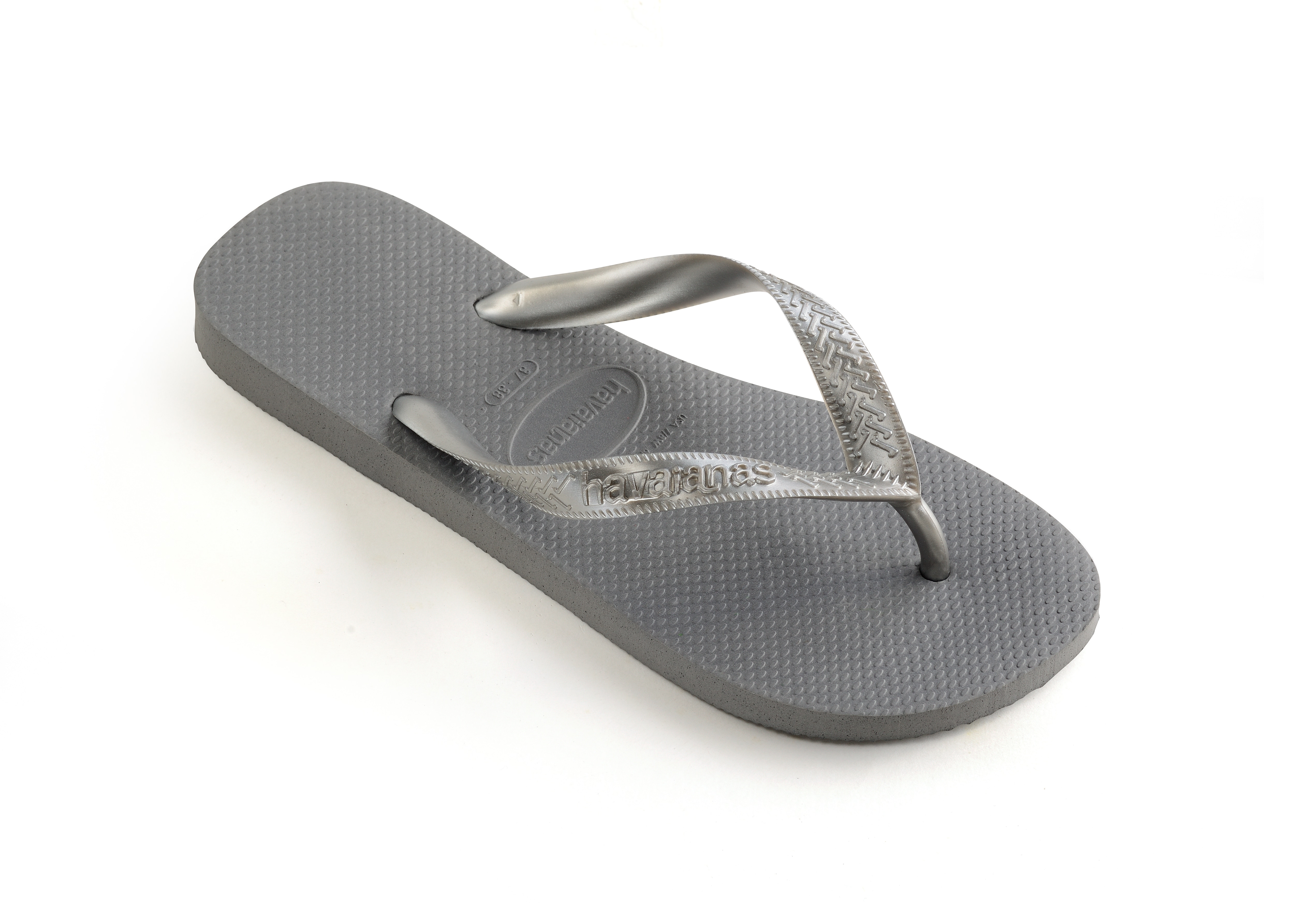 Imagen 2 de Chanclas de mujer Top Tiras Havaianas - Plateado Plateado