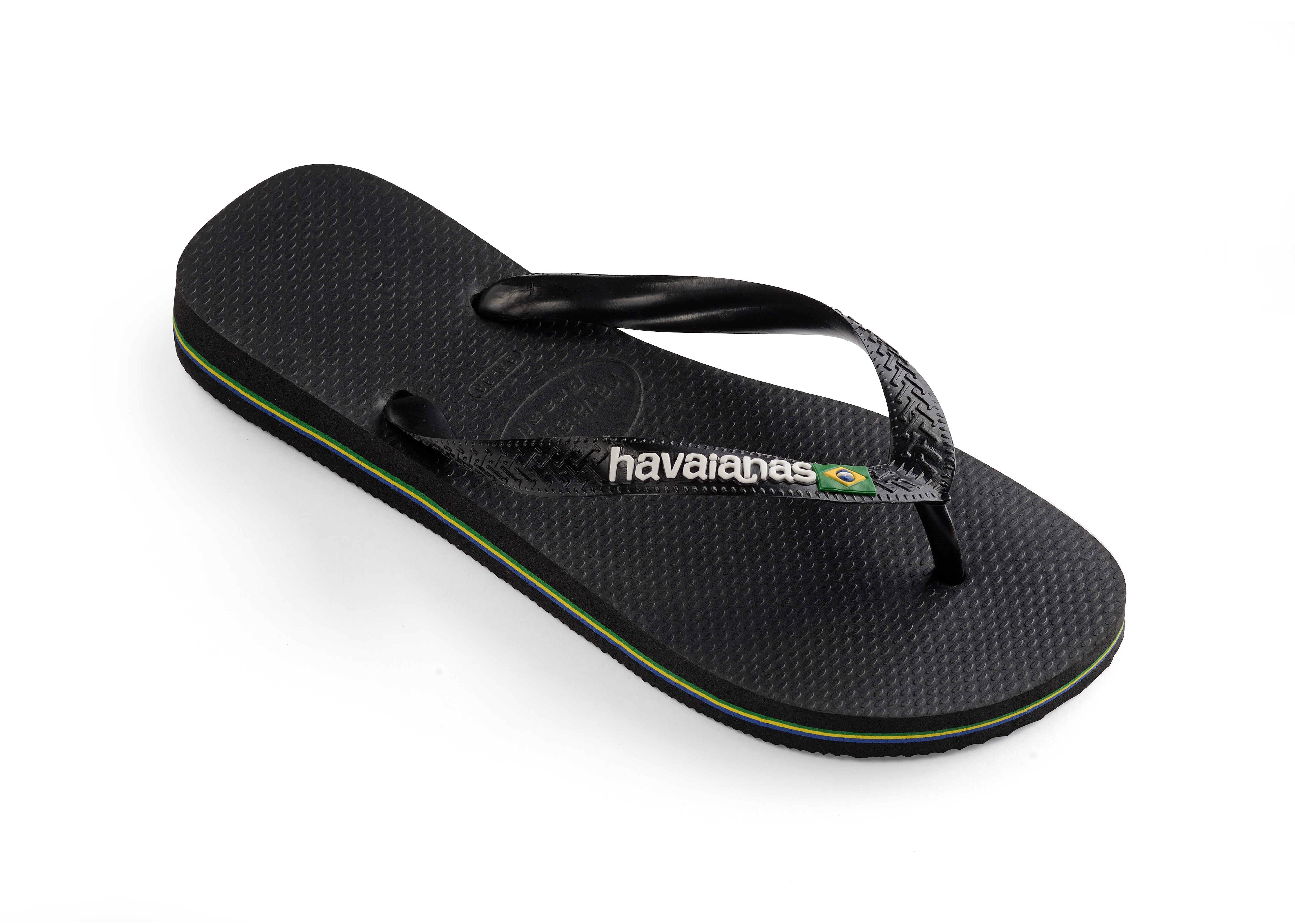 Imagen 5 de Chanclas de baño unisex Brasil Logo Havaianas - Negro Negro