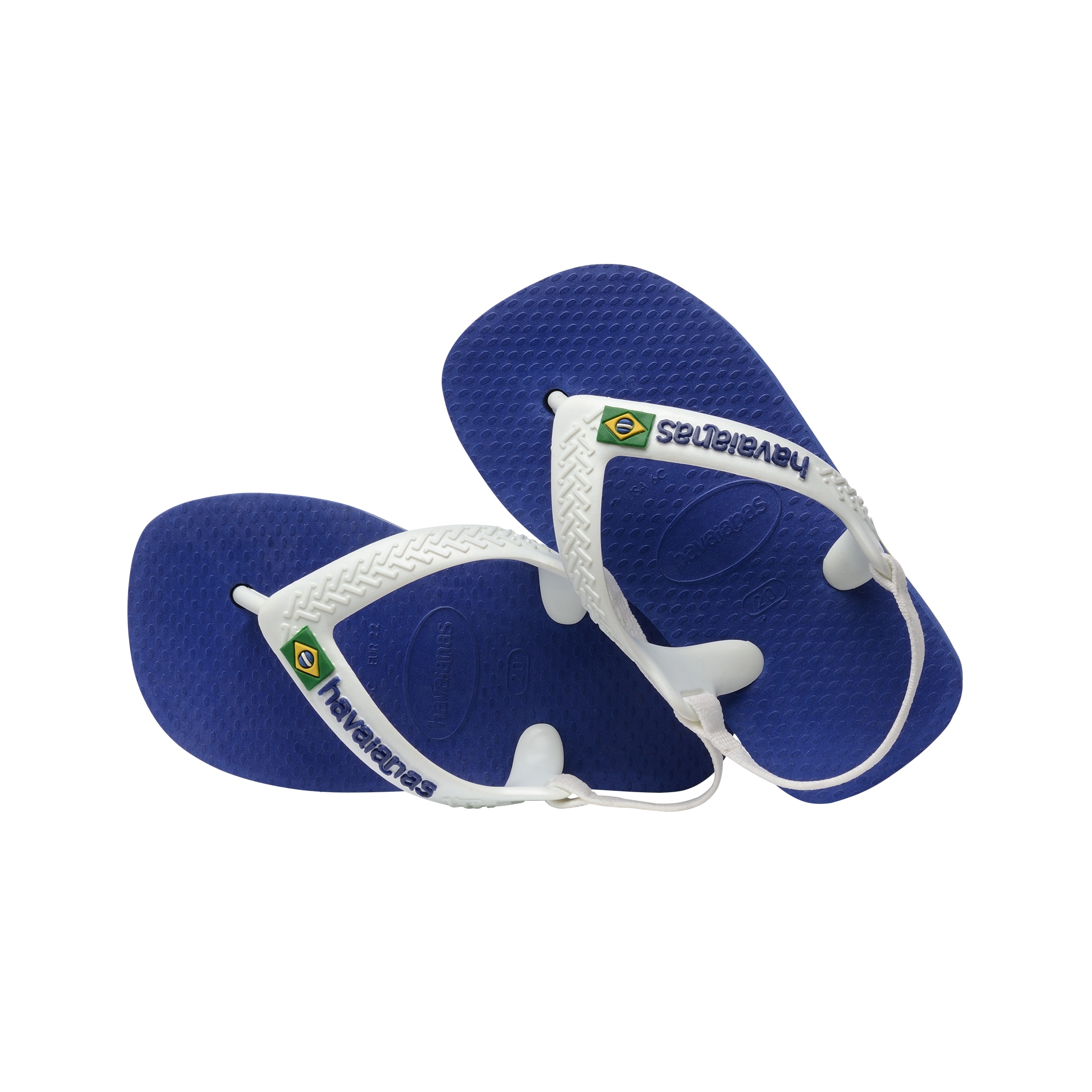 Chanclas de dedo Bebés Brasil Logo Havaianas - Azul marino Azul marino-4