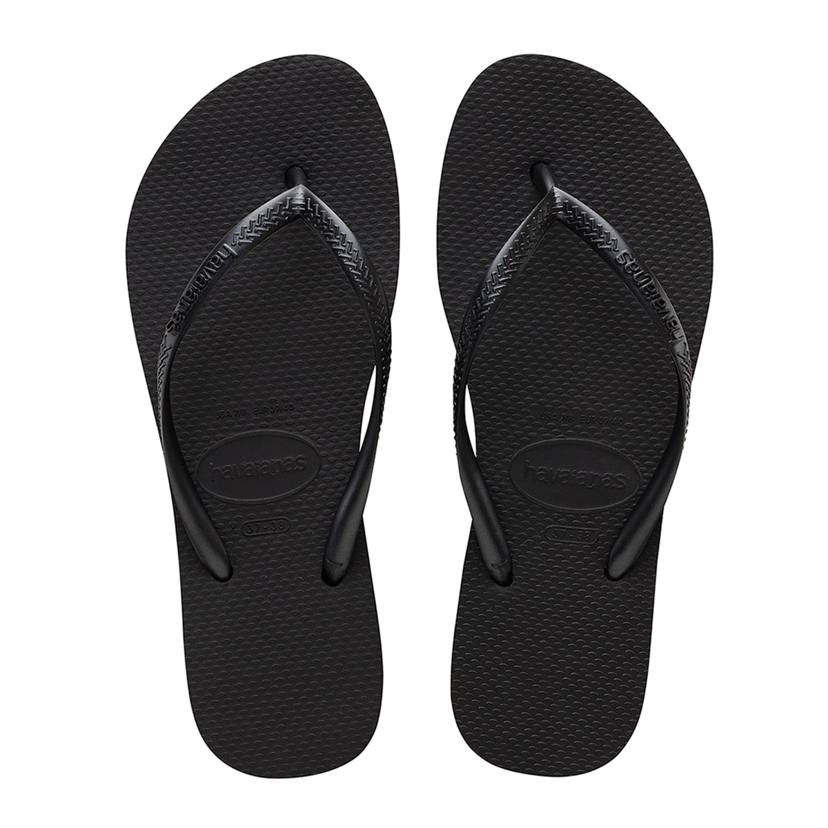 Imagen 0 de Chanclas de dedo de mujer Slim Flatform Havaianas Negro