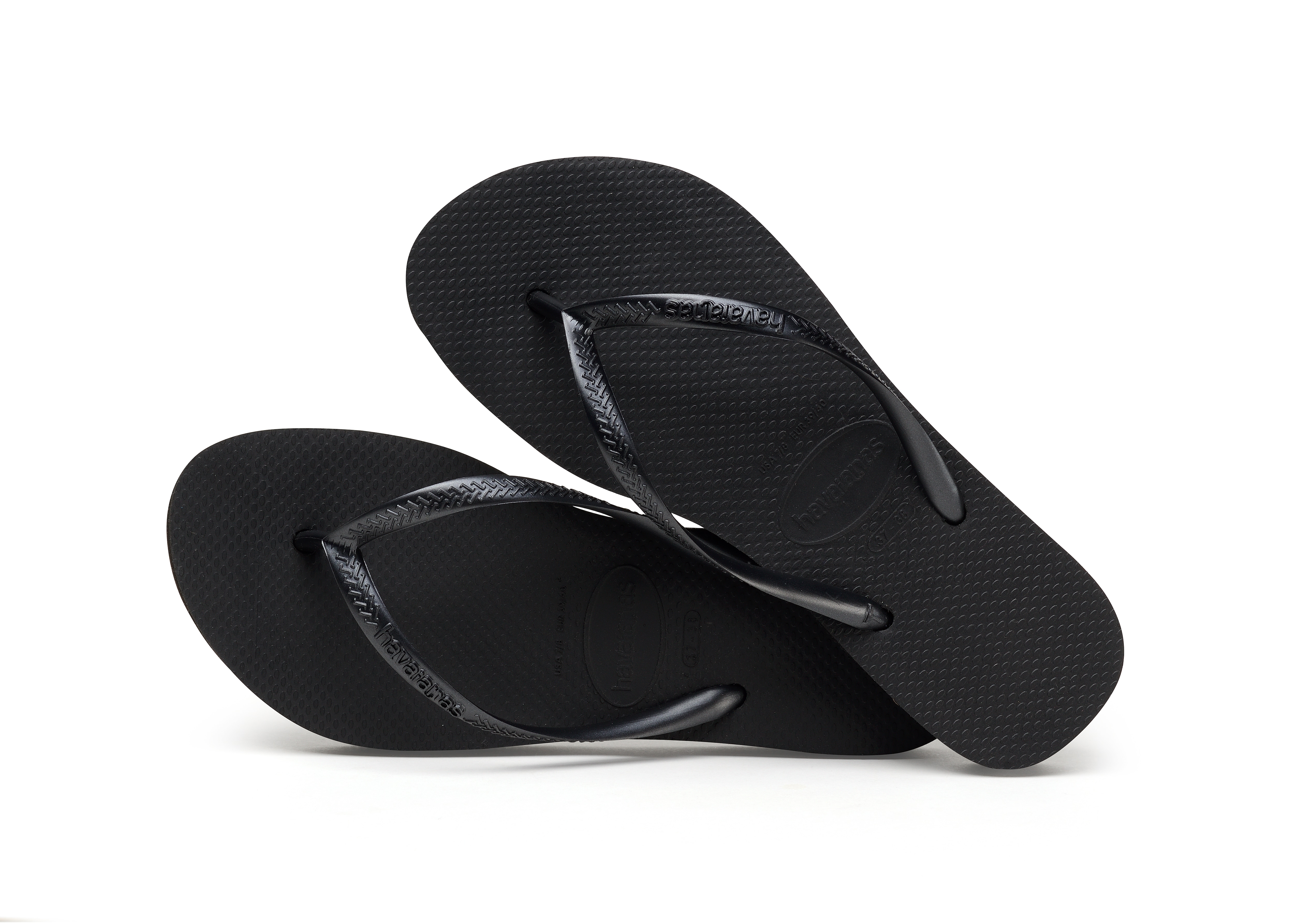Chinelos Slim Flatform Preto-4