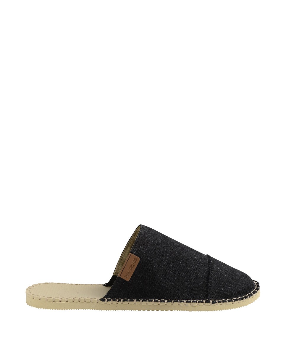 Alpercatas Espadrille Mule Eco Preto-1