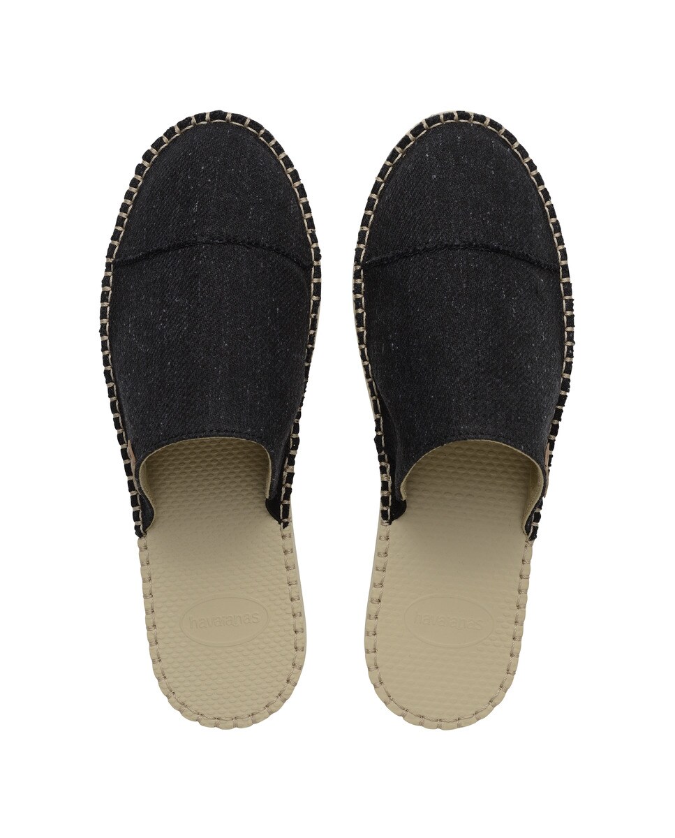 Alpercatas Espadrille Mule Eco Preto-2