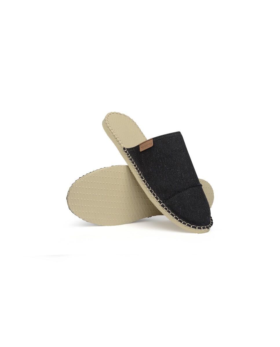 Alpercatas Espadrille Mule Eco Preto-4