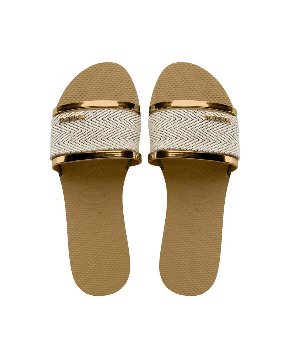 Chinelos de Mulher You Trancoso Premium Dourado-2