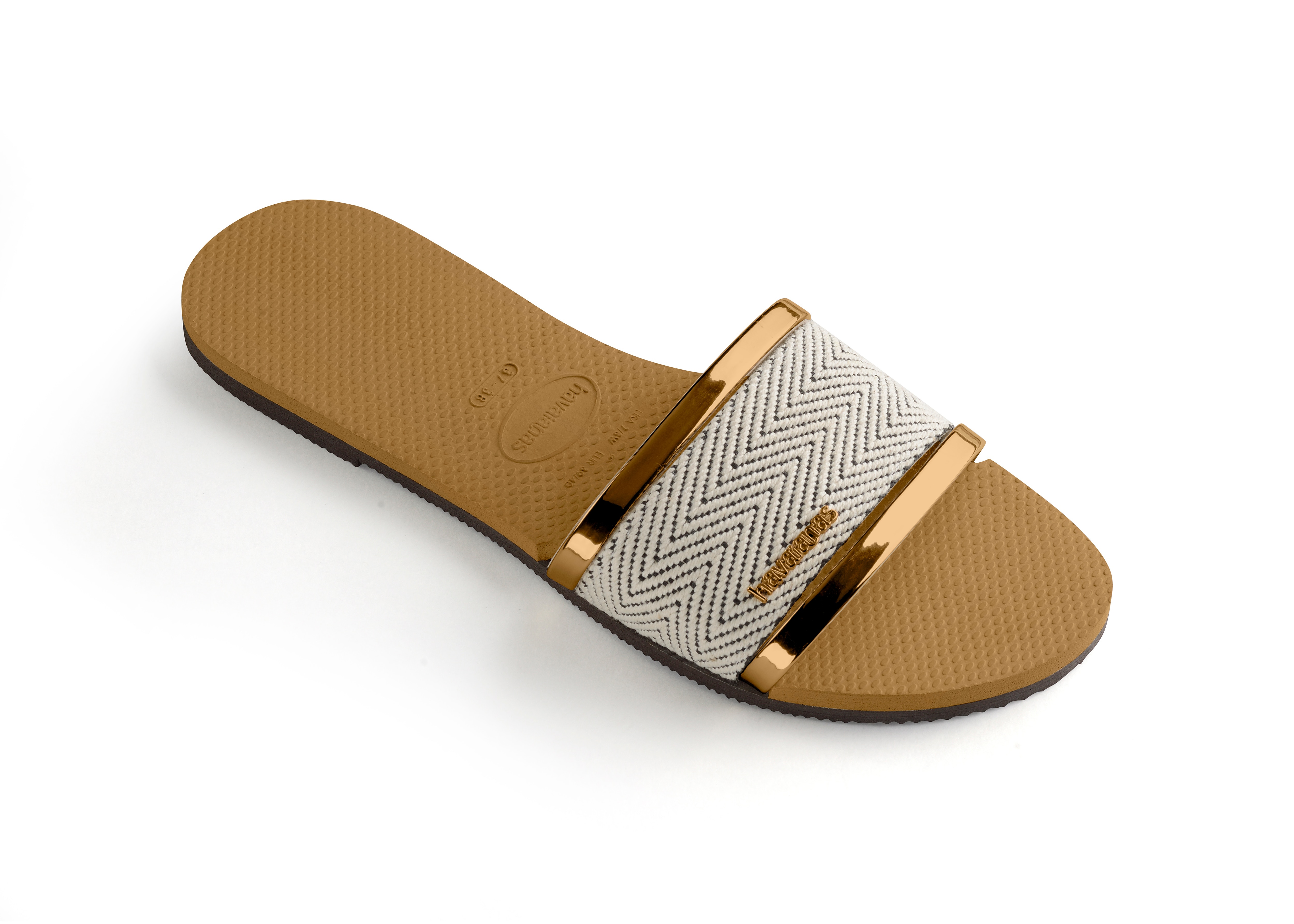 Chinelos de Mulher You Trancoso Premium Dourado-3