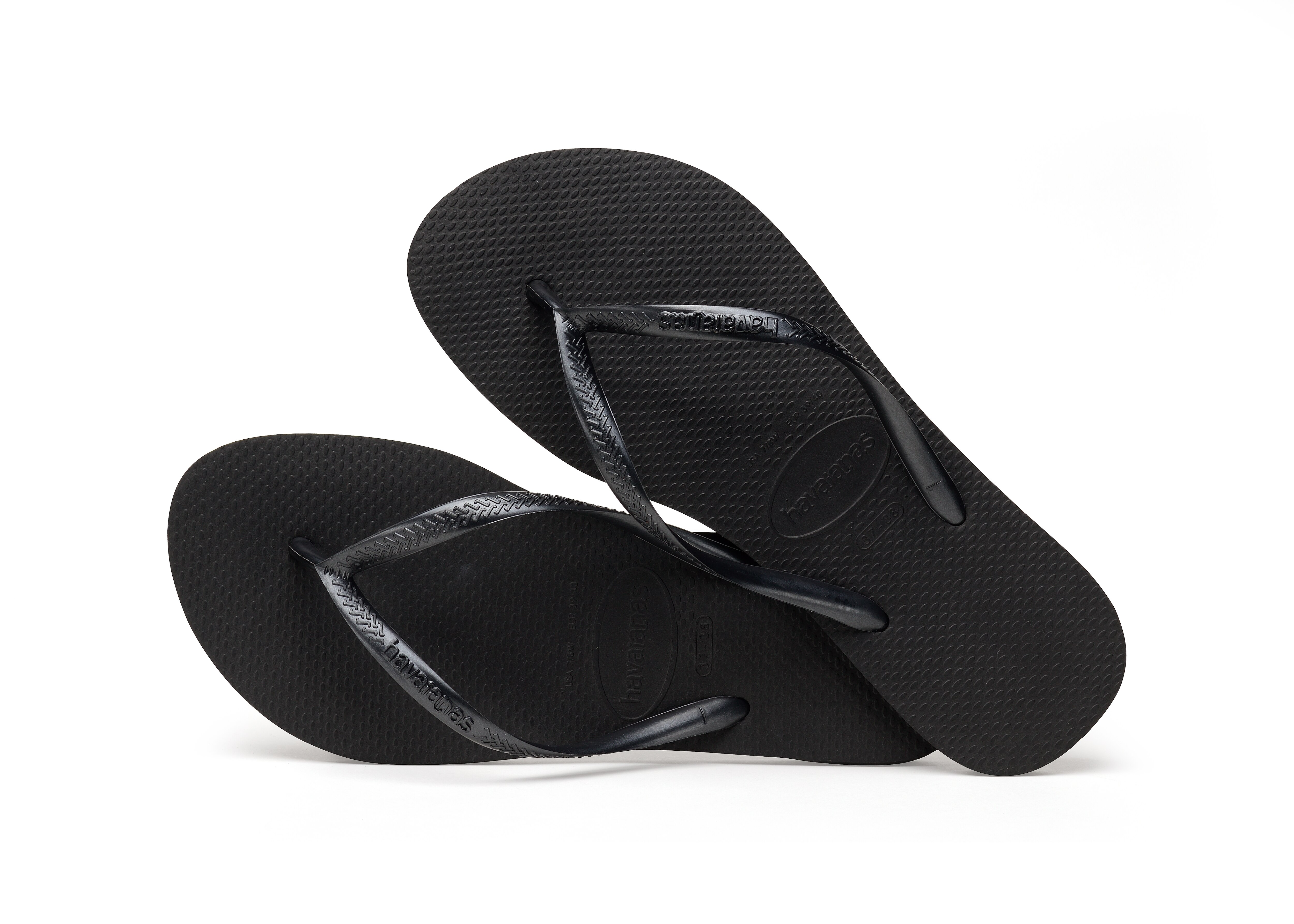 Chinelos Slim Preto-5