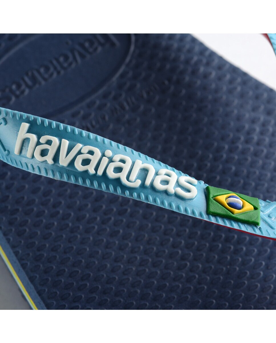 Chinelos unissexo Brasil Mix Azul-marinho-5