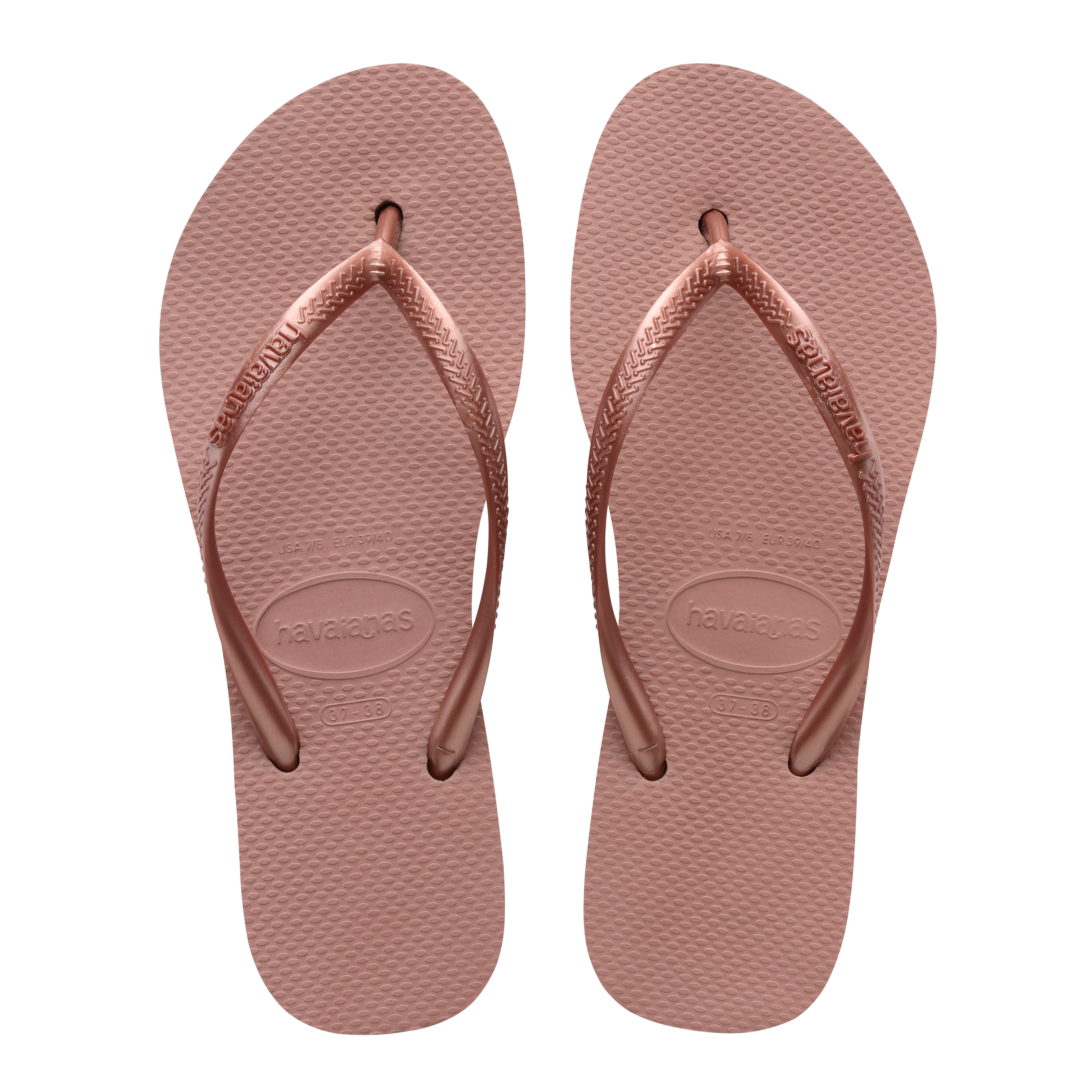 Chinelos Slim Flatform Rosa-2